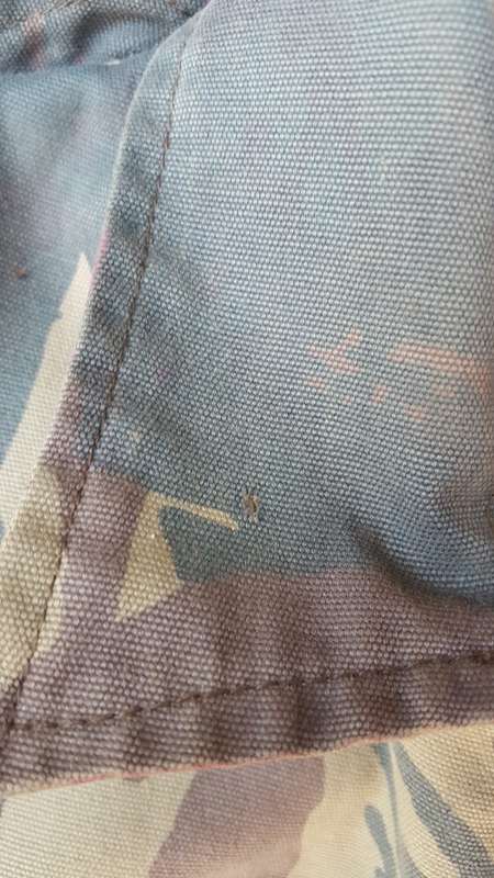 ex homelands pre-1994 TDF Transkei camo bush-jacket size medium - small hole on collar and below
