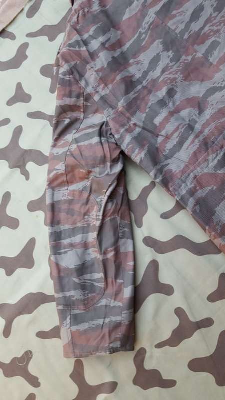 new unused SADF era recce copy camo type "L" FAPLA lizard camo padded & quilted bush-jacket Med size