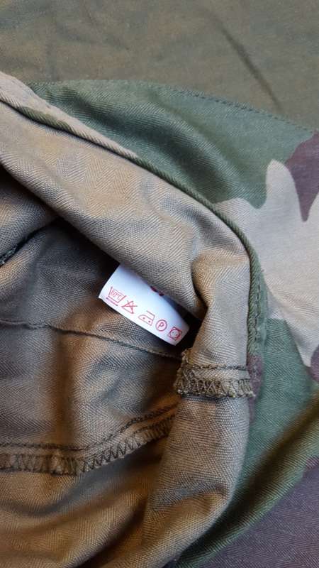 original new unused French CCE HBT camo bigeard cap (same as Porra kiko swallow-tail cap) in size 57