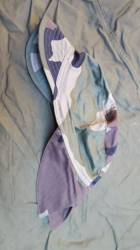original new unused French CCE HBT camo bigeard cap (same as Porra kiko swallow-tail cap) in size 57