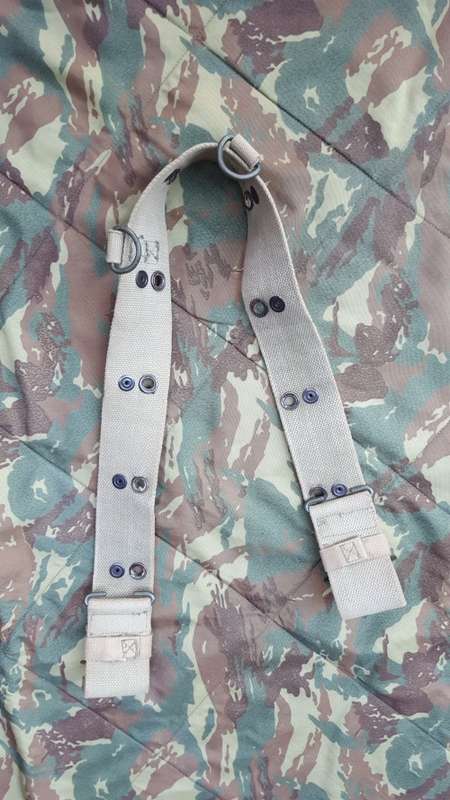 older 1st type variation SADF/ SAP studded type "Koevoet" web-belt with brass eyelets & larger holes
