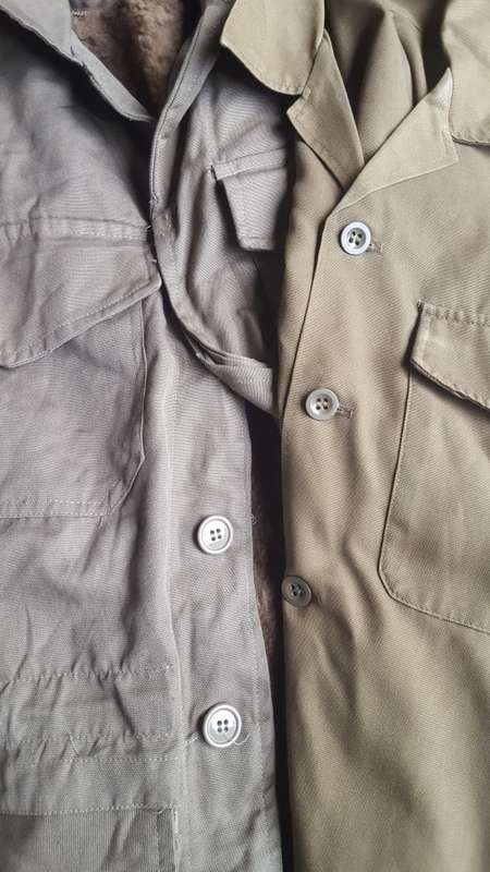 new unused (unconfirmed) Transkei Police or Prisons services nutria (caramel) bush-jacket size small
