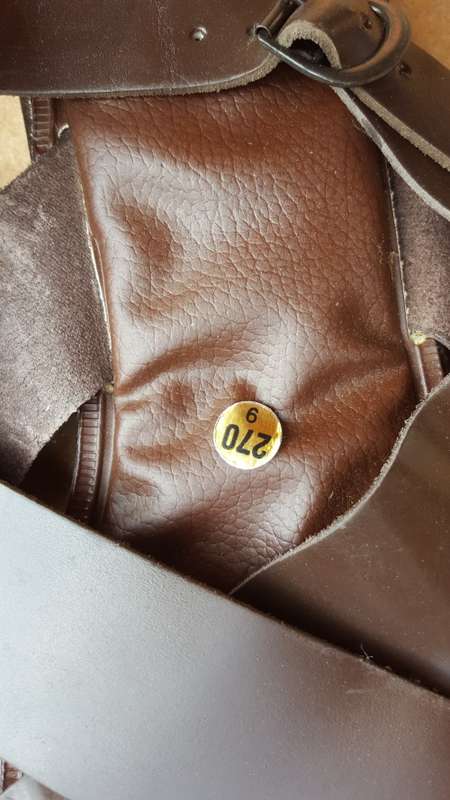 new unused size "270" (UK9) SADF era issue leather sandals very similar to type used in WW2/ LRDG