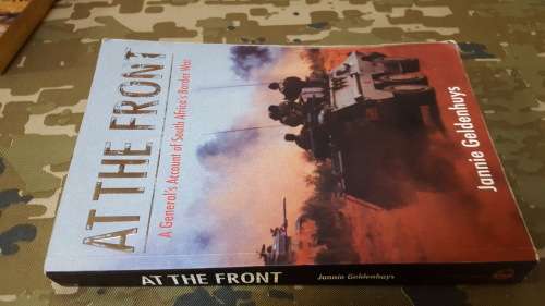 1st softcover edition signed & dedicated book authored by Genl Jannie Geldenhys erstwhile C SADF