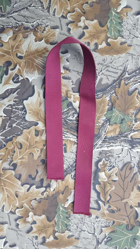 original pre-1994 Transkei Para/ SF stable-belt belting (note width) as worn in the ex-homelands TDF