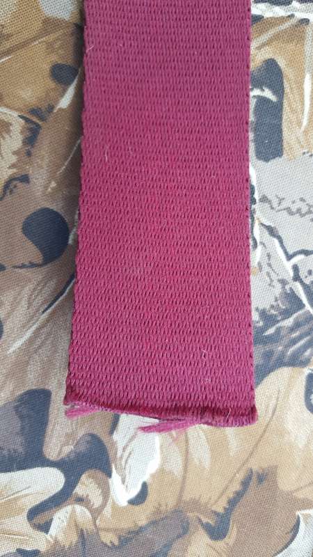 original pre-1994 Transkei Para/ SF stable-belt belting (note width) as worn in the ex-homelands TDF