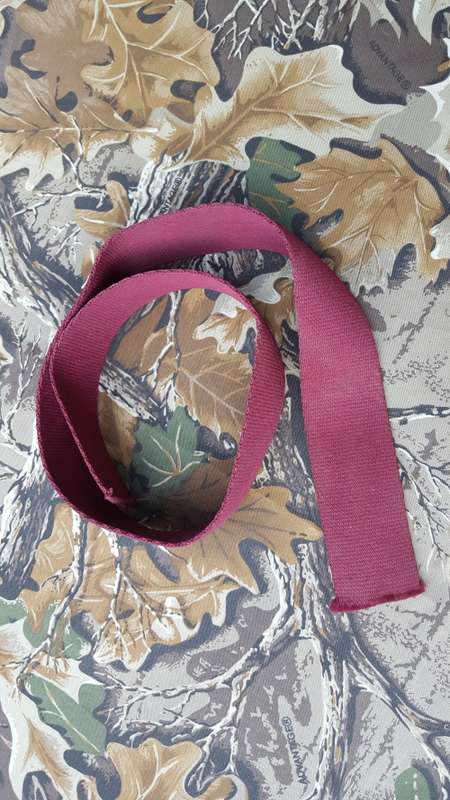 original pre-1994 Transkei Para/ SF stable-belt belting (note width) as worn in the ex-homelands TDF