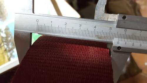 original pre-1994 Transkei Para/ SF stable-belt belting (note width) as worn in the ex-homelands TDF