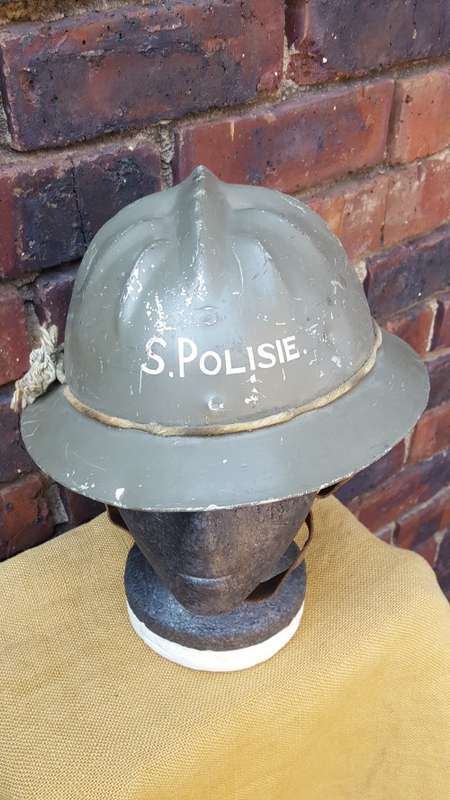 very scarce and rare early SARP riot helmet - not many of these about - in great period condition