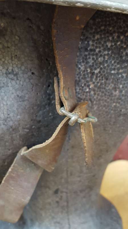 very scarce and rare early SARP riot helmet - not many of these about - in great period condition