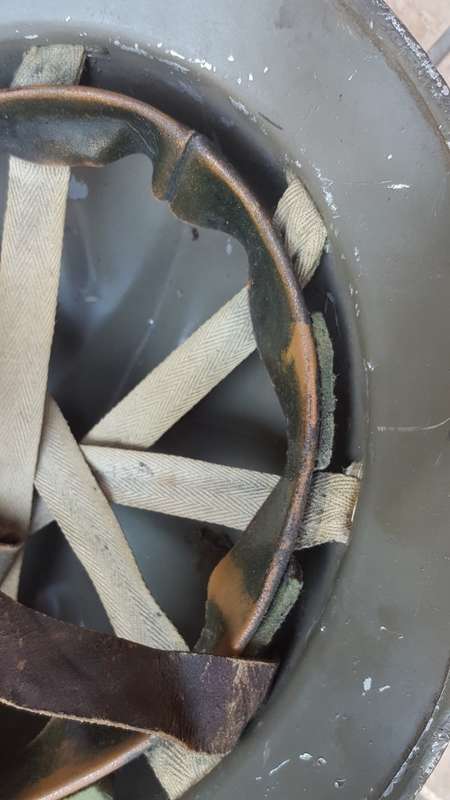 very scarce and rare early SARP riot helmet - not many of these about - in great period condition
