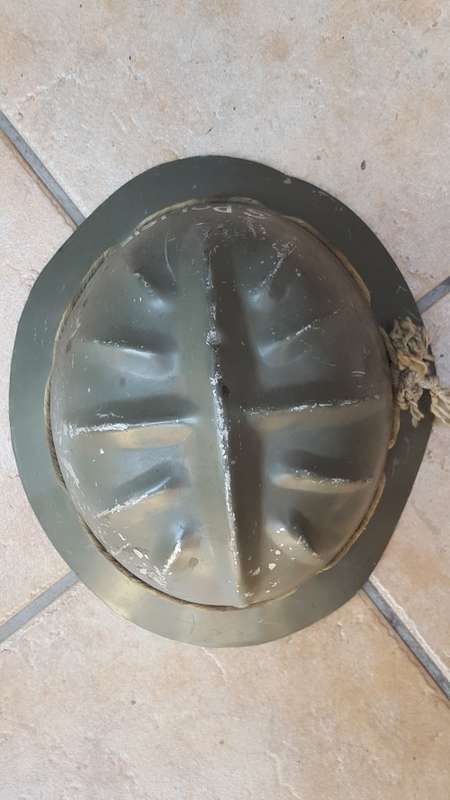 very scarce and rare early SARP riot helmet - not many of these about - in great period condition