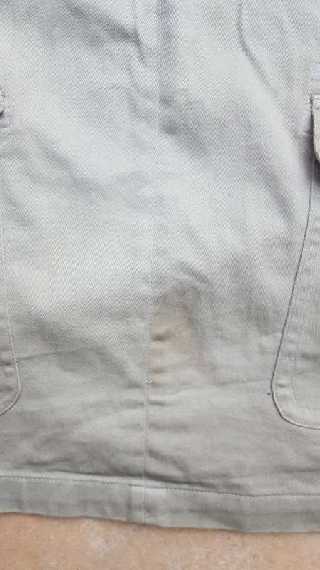 used condition original modern era SA Army para beige XL training/ hangar jump smock (no damage)