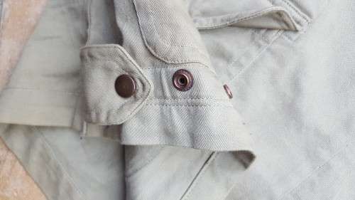 used condition original modern era SA Army para beige XL training/ hangar jump smock (no damage)