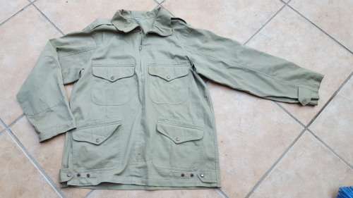 used condition original modern era SA Army para beige XL training/ hangar jump smock (no damage)