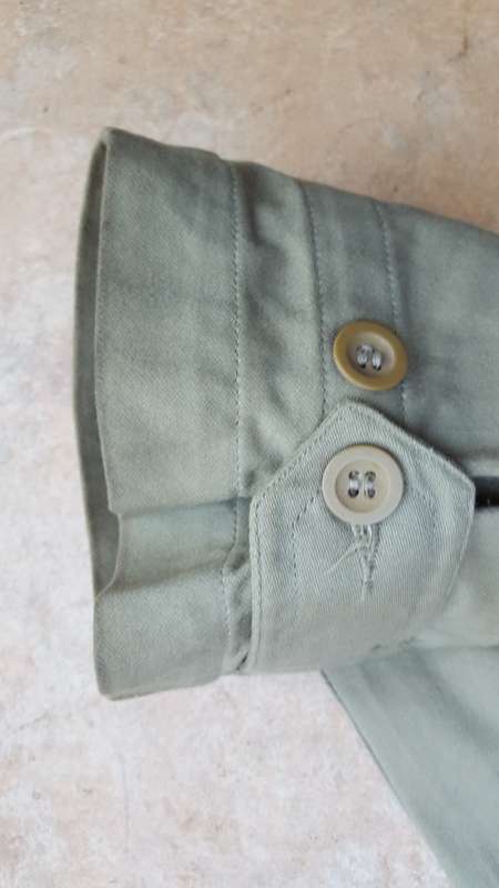 used condition original modern era SA Army para beige XL training/ hangar jump smock (no damage)