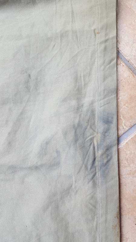 used condition original modern era SA Army para beige XL training/ hangar jump smock (no damage)