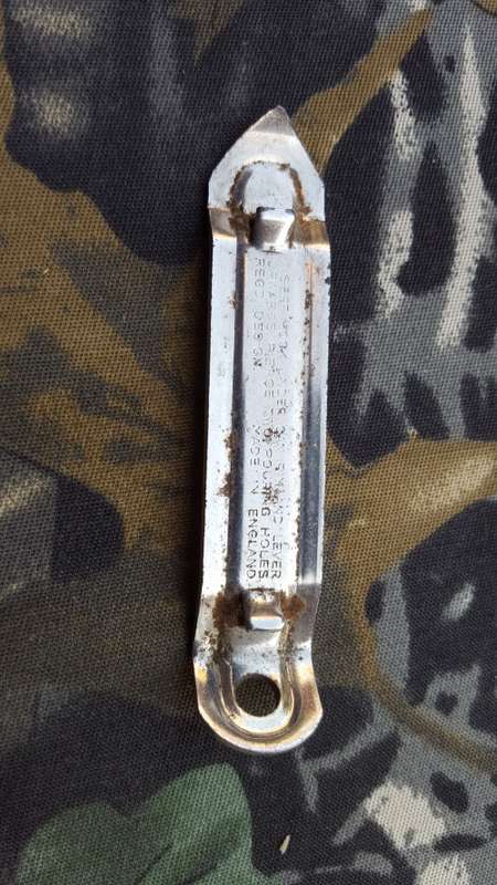 old-school SWA/Angola period TENNETS beer brand can and bottle-opener (made in England) used condit