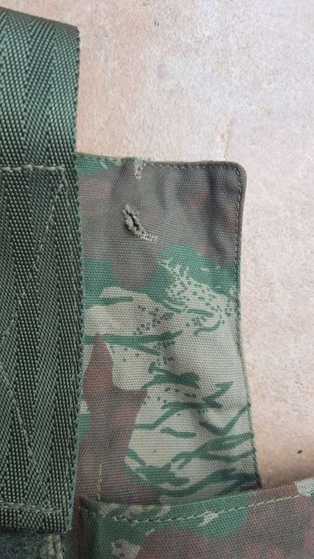 pre-1992 era SAP camo body armour cover (no ballistic panels incl.) with shotgun 12G ammo panel