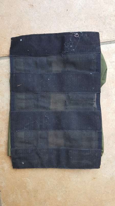 pre-1992 era SAP camo body armour cover (no ballistic panels incl.) with shotgun 12G ammo panel