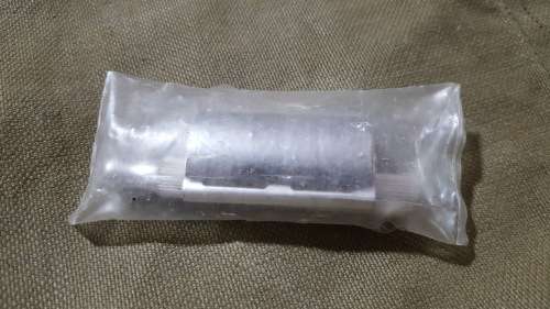 Military issue (?) basic new and unused allu type safety razor - sealed in plastic packet (came with