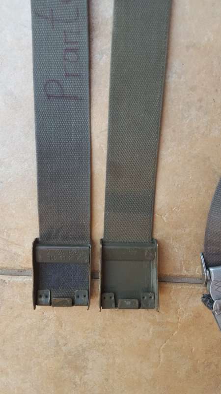 Cold war era West German G3/ FAL mag pouches and belt-kt (choose belt size) - very good used conditi