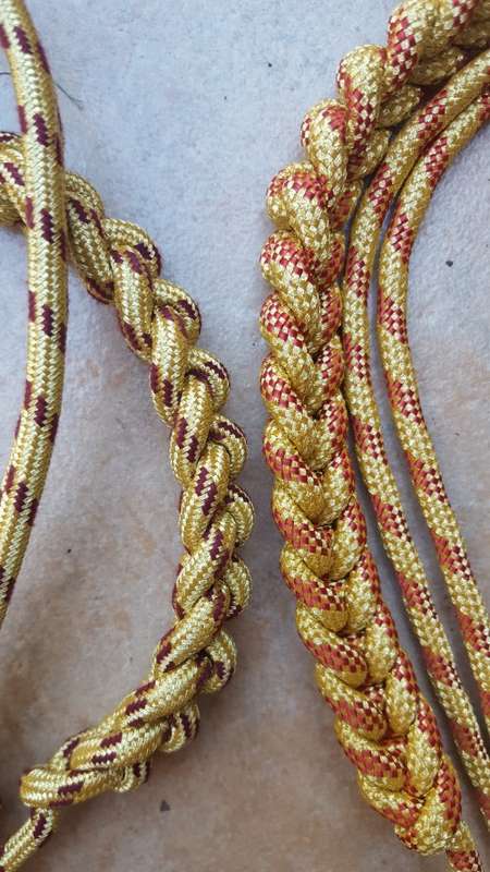 scarce SAMS medical service aide-de-camp/ aguillette arm cord for officers - unused as new condition