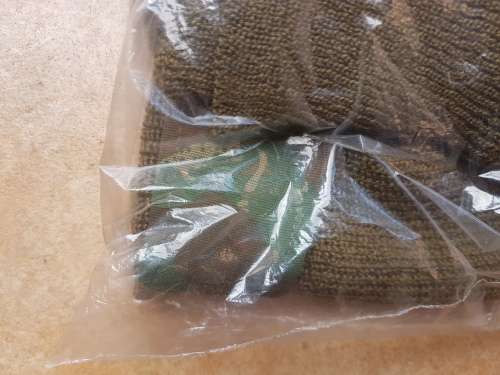 pre-94 Unused & Mint size XL (117cm) SAP era issue 80% wool jersey camo accents sealed - dated `91