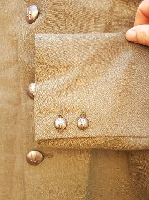 scarce original bushwar era SWATF Chaplains tunic & trousers (med-Large) with insignia & gorgets