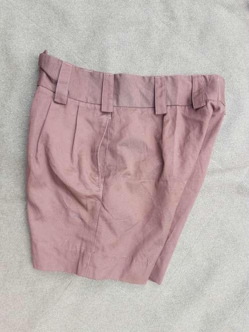 SADF era field-dress nutria shorts size 92 cm new mint unused (not cadet shorts) wide belt loops