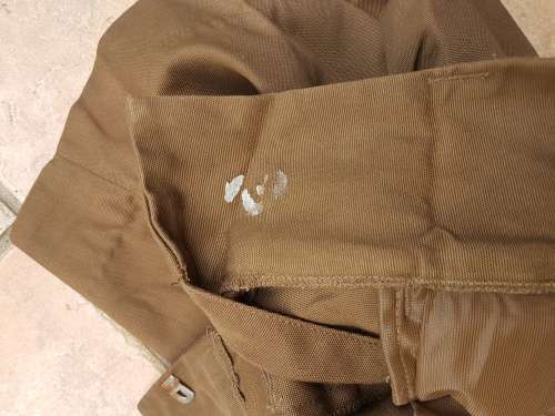 SADF era field-dress nutria shorts size 87 cm new mint unused (not cadet shorts) wide belt loops