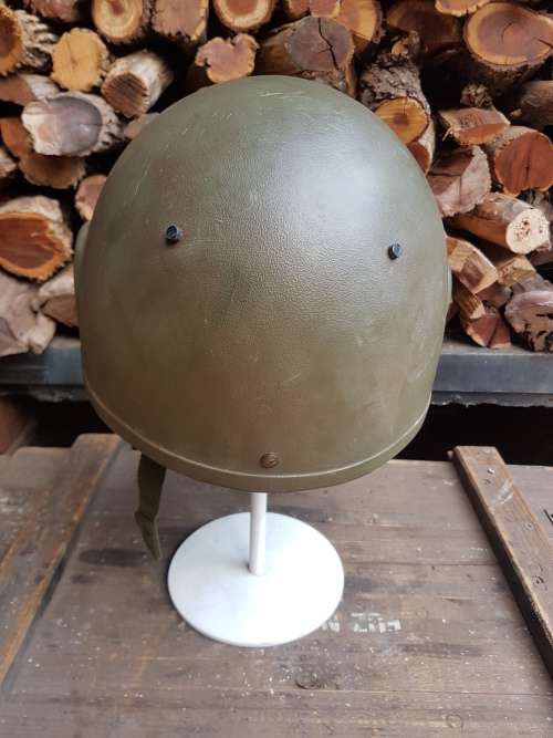 UK MoD Brit issue (mk6) ballistic military/ army helmet with Temprate DPM camo cover in good clean c