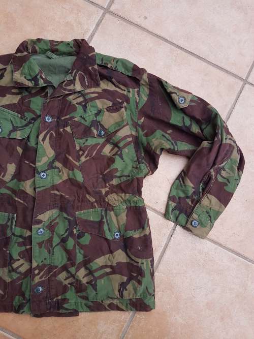 cold war era UK MoD British Temprate DPM combat smock size Medium in very good complete used conditi
