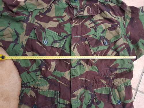 cold war era UK MoD British Temprate DPM combat smock size Medium in very good complete used conditi