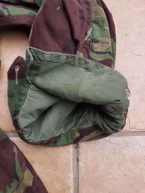 cold war era UK MoD British Temprate DPM combat smock size Medium in very good complete used conditi
