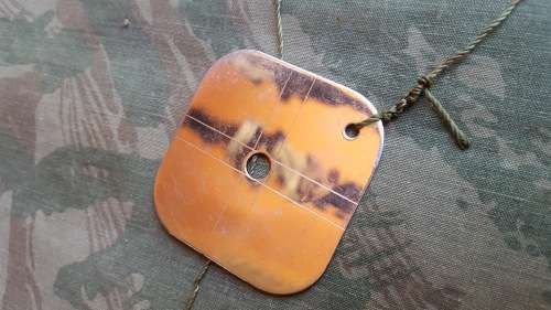 original SADF era Recce (SA SF) used/issue small s/steel polished signalling survival E&E mirror