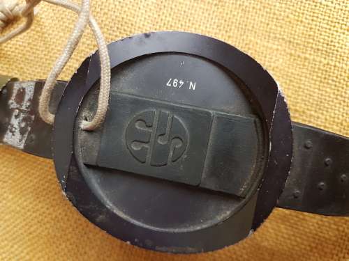 original SADF era Recce (SA SF) used divers compass (commercial type?) with rubber strap intact - bu