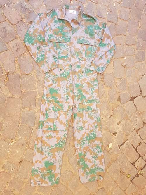 scarce original as new mint & unused condition medium size Kwa-Zulu Police (KZP) overall ex homeland