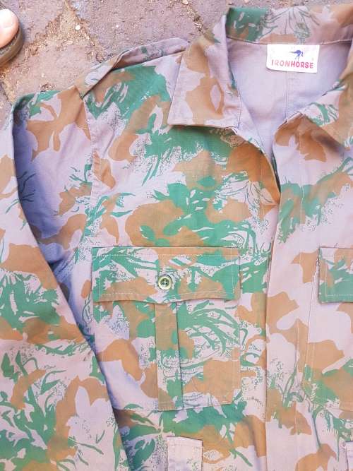 scarce original as new mint & unused condition medium size Kwa-Zulu Police (KZP) overall ex homeland