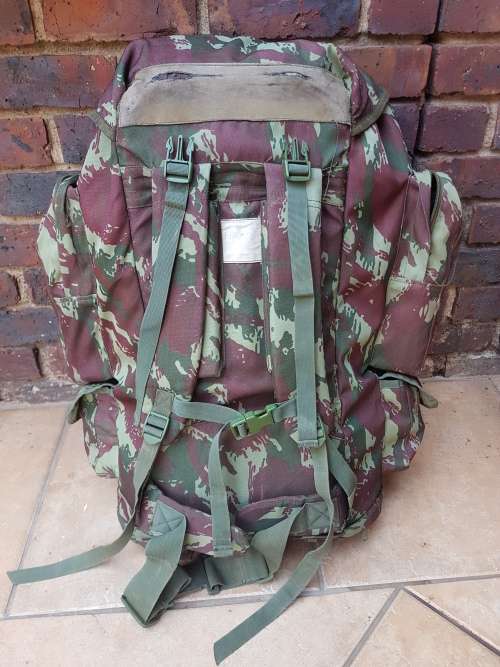 original Moz FADM issue backpack - captured from ISIL terrs in Cabo delgado Province Mozambique