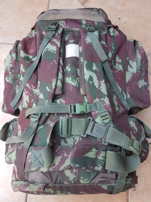 original Moz FADM issue backpack - captured from ISIL terrs in Cabo delgado Province Mozambique