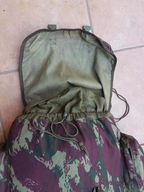 original Moz FADM issue backpack - captured from ISIL terrs in Cabo delgado Province Mozambique