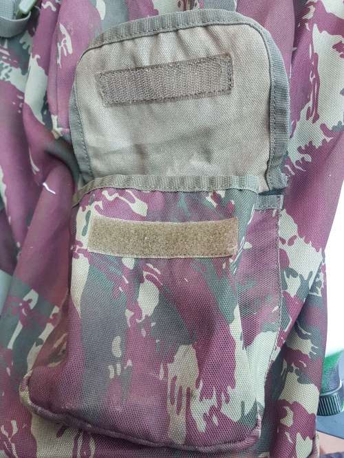 original Moz FADM issue backpack - captured from ISIL terrs in Cabo delgado Province Mozambique
