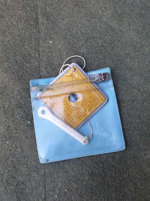 Border war era SADF (SAAF) issue Heliograph (French type - Mirage 3 A/C) in unused & good condition