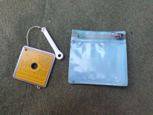 Border war era SADF (SAAF) issue Heliograph (French type - Mirage 3 A/C) in unused & good condition