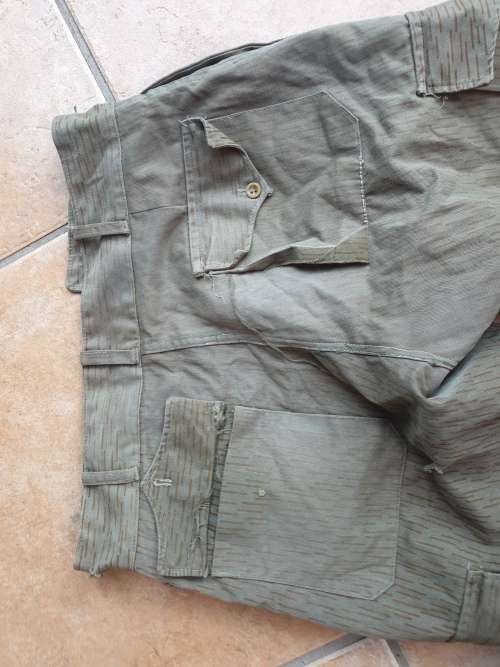 very rare org Moz tailored EG falling rain camo pair of trousers as used by FRELMO/FPLM size 34/36