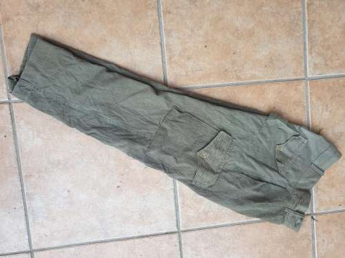 very rare org Moz tailored EG falling rain camo pair of trousers as used by FRELMO/FPLM size 34/36