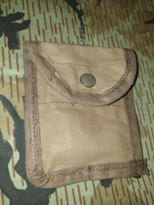 re-worked original SADF issue Pattern 80 donkey brown ripstop canvas 50 rd mag pouch custom sml size