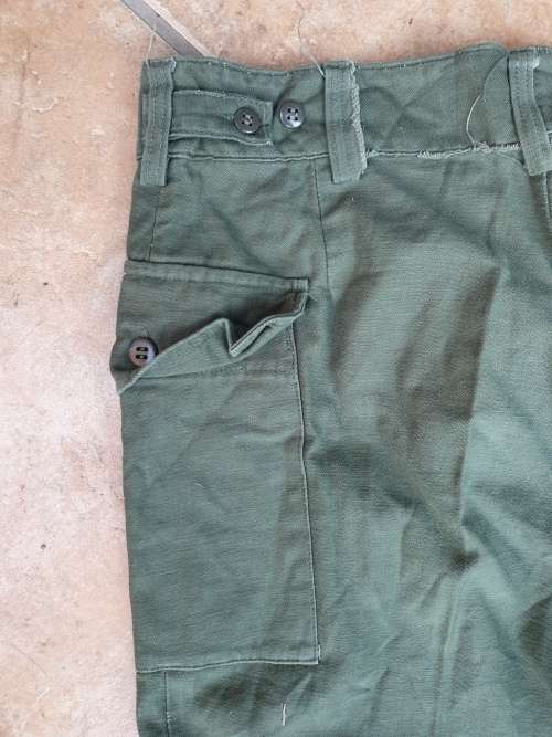 original OP SAVANNAH greens pair of trousers (SADF Angola) in very good condtion - some small stains