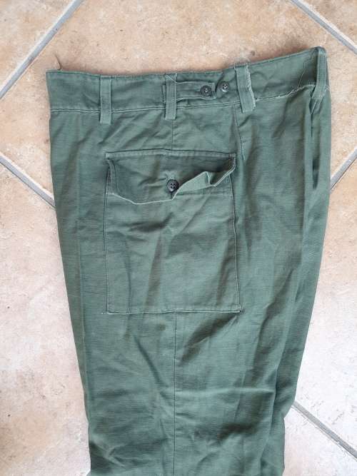 original OP SAVANNAH greens pair of trousers (SADF Angola) in very good condtion - some small stains